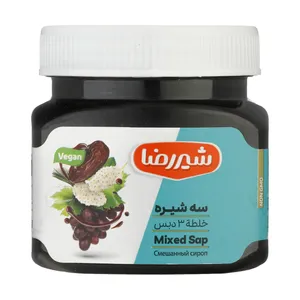 سه شیره شیررضا - 410 گرم