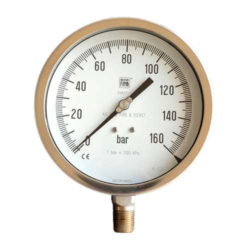 گیج فشار نووا فیما مدل 160bar-16cm