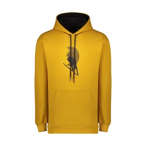 هودی مردانه لیوایرن مدل 00222 رنگ خردلی