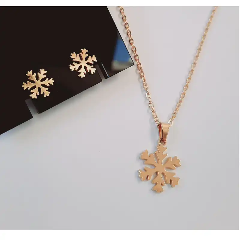 نیم ست زنانه مدل برف