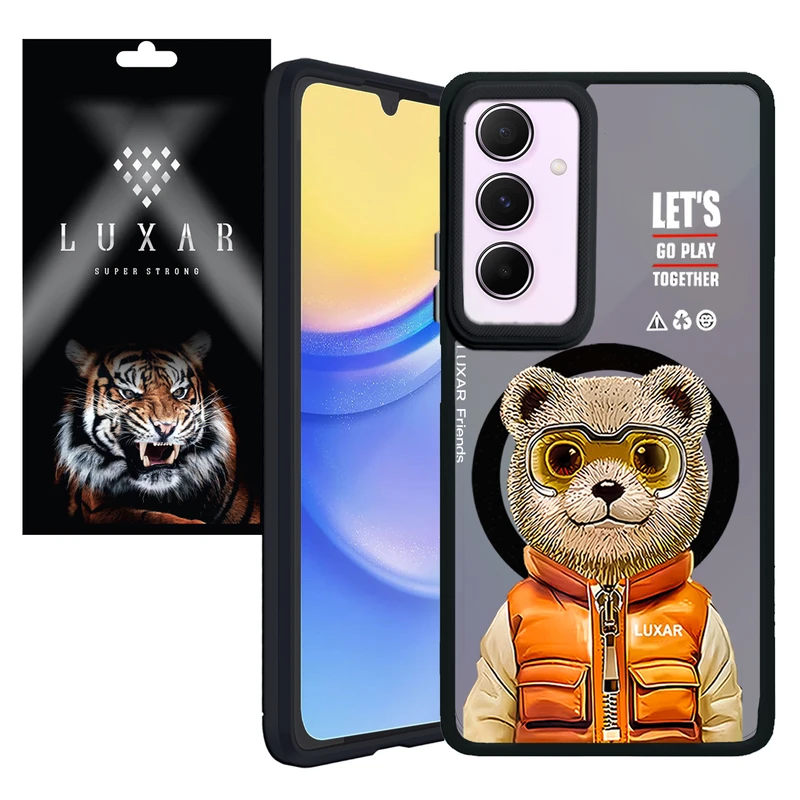 کاور لوکسار مدل a15 - Teady Bear مناسب برای گوشی موبایل سامسونگ Galaxy A15 / A15 5G