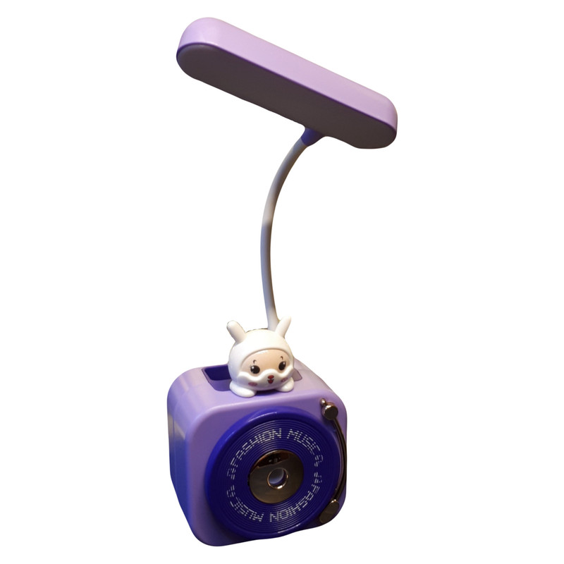 چراغ مطالعه طرح دوربین خرگوشی به همراه جامدادی و تراش