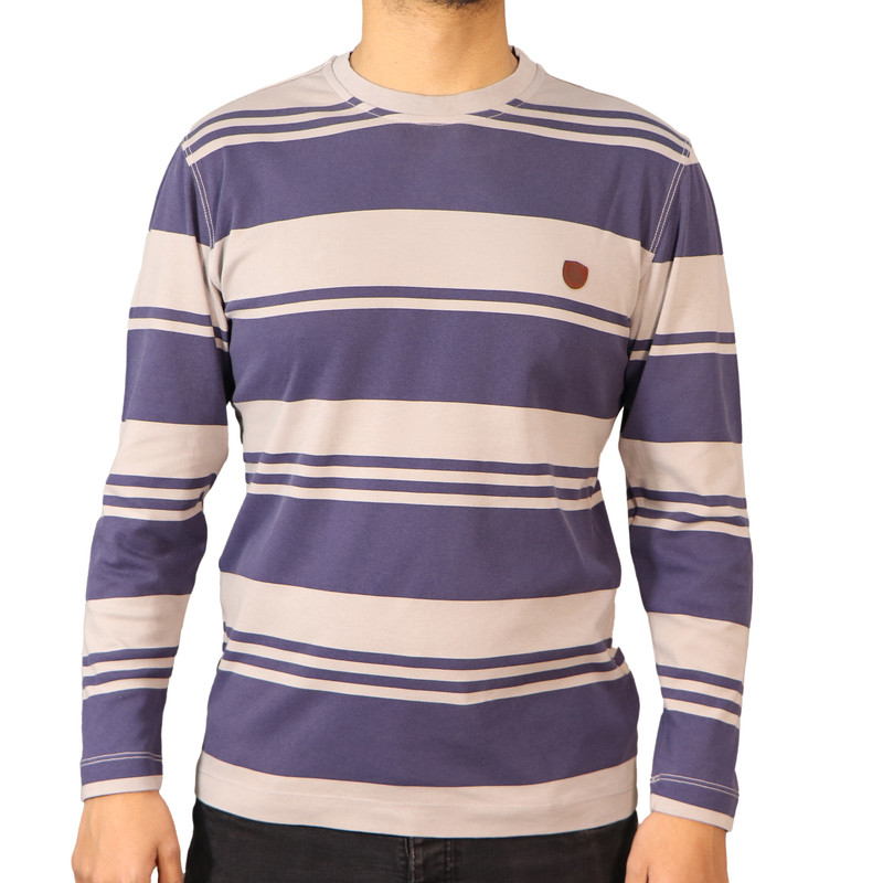 تی شرت آستین بلند مردانه مدل یقه گرد سنگشور کد 36800