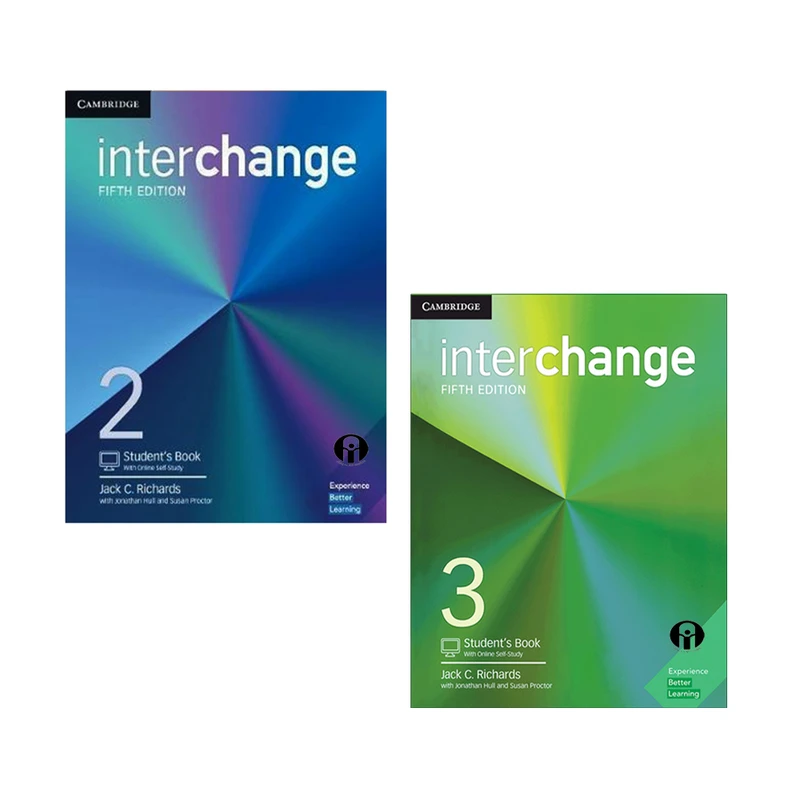 کتاب Interchange اثر جمعی از نویسندگان انتشارات الوندپویان 2 جلدی