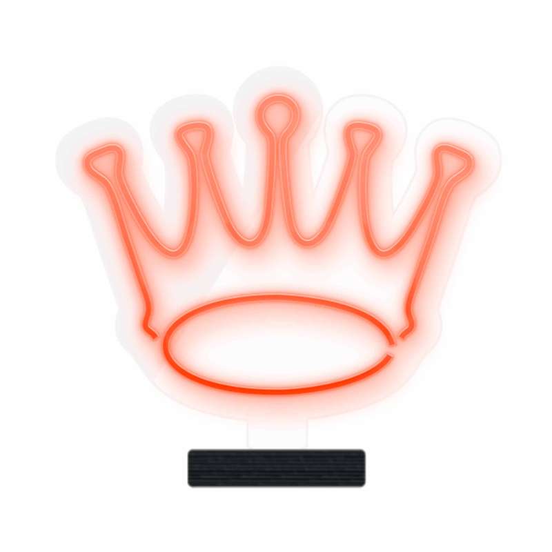 چراغ رومیزی ریموت دار مدل THRONE-GL_ORG-GLASS