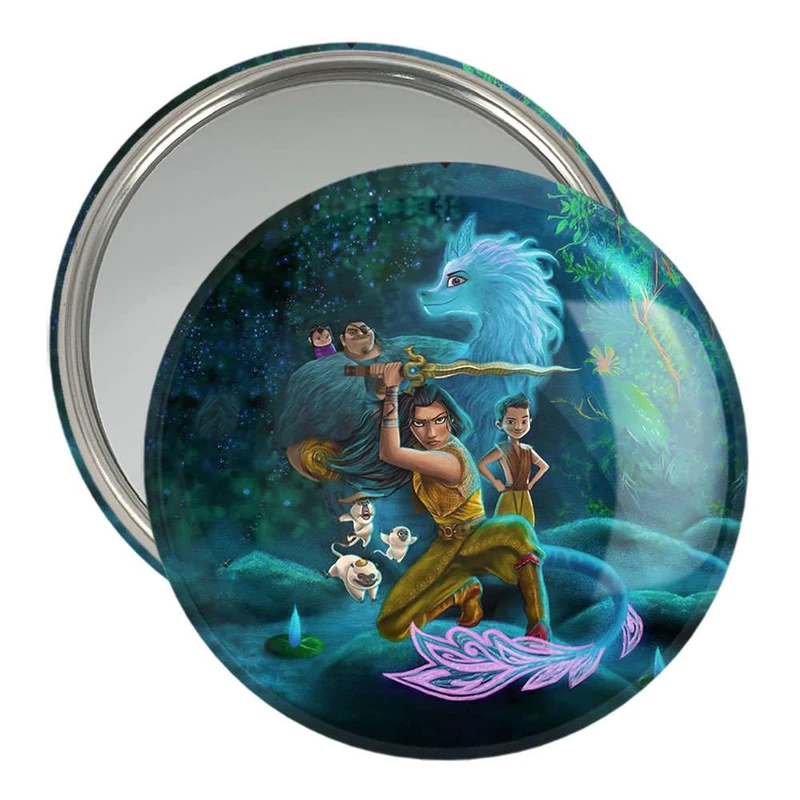 آینه جیبی خندالو طرح رایا و آخرین اژدها Raya and the Last Dragon کد 4781