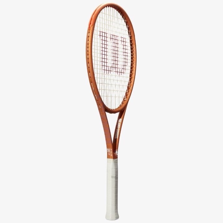 راکت تنیس ویلسون مدل Blade 98 Roland Garros 18x20 v8 grip3