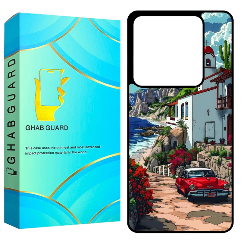 کاور قاب گارد طرح ماشین مدل GCHPX6 مناسب برای گوشی موبایل شیائومی Redmi Note 13 Pro 5G / Poco X6 5G