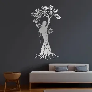 آینه پلکسی گلس مدل دکوراتیو کد N117 مجموعه 118 عددی