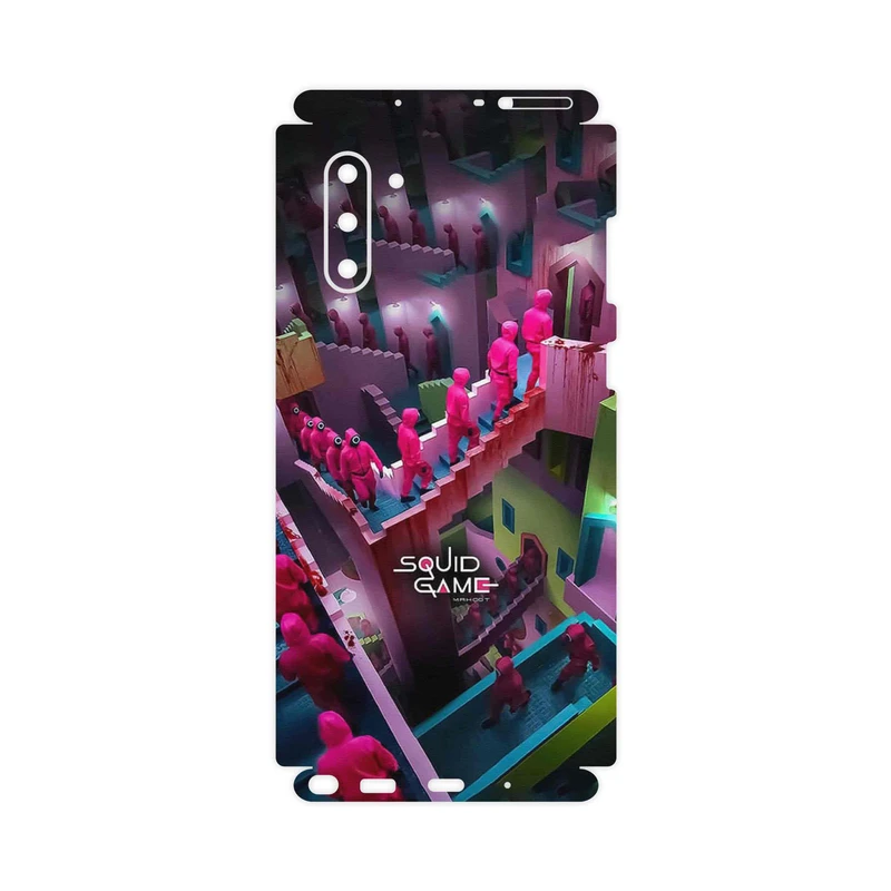 برچسب پوششی ماهوت مدل Squid Game-FullSkin مناسب برای گوشی موبایل سامسونگ Galaxy Note 10