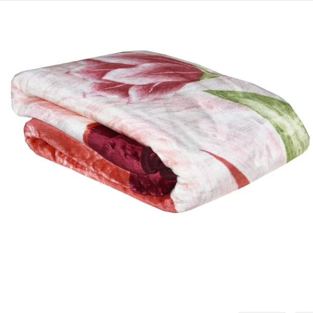 پتو 2 نفره گلبافت مدل گلدار کد 312 سایز 220x240 سانتی‌متر