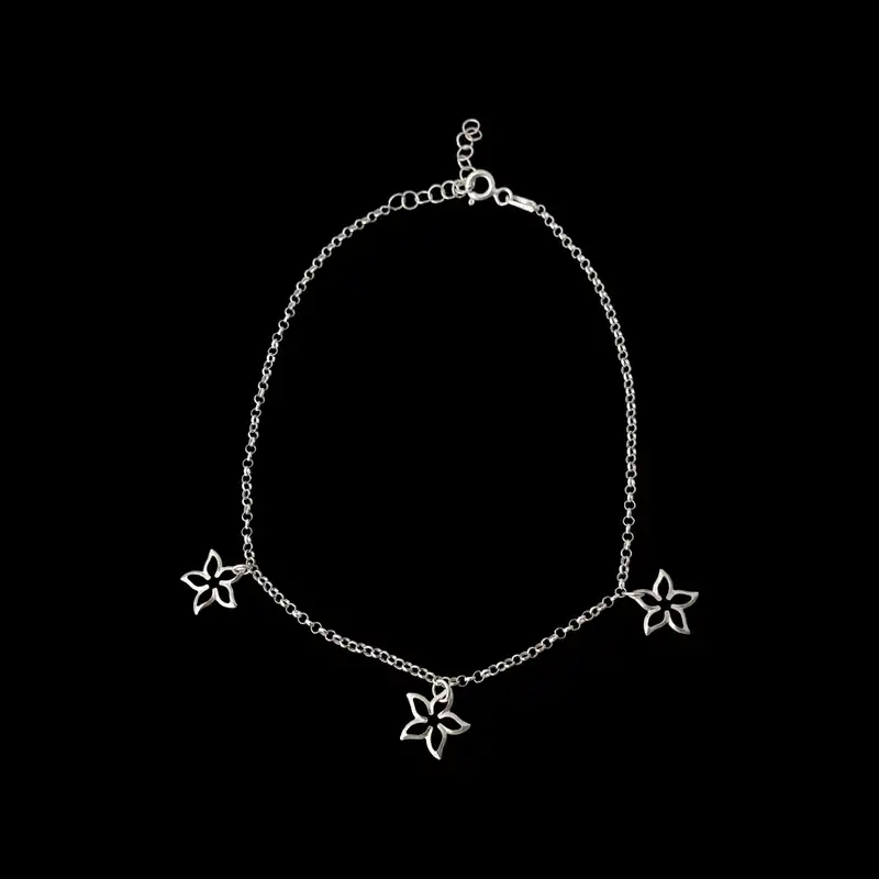 دستبند نقره زنانه مدل B95