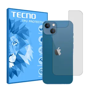 Tecno HyGEL model transparent phone back protector suitable for Apple iPhone 13 mobile phone