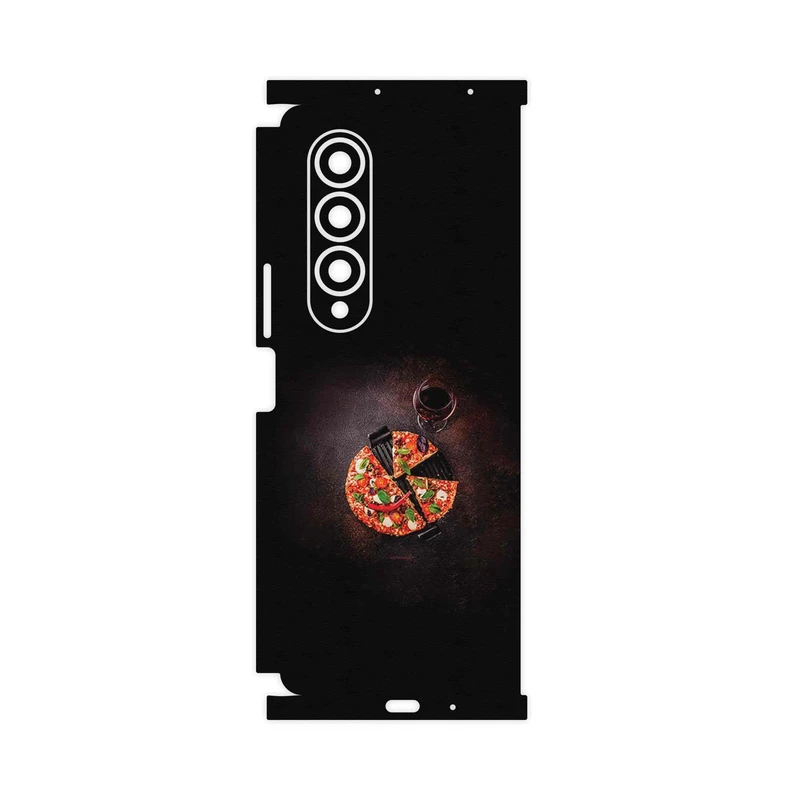 برچسب پوششی ماهوت مدل Pizza-FullSkin مناسب برای گوشی موبایل سامسونگ Galaxy Z Fold4
