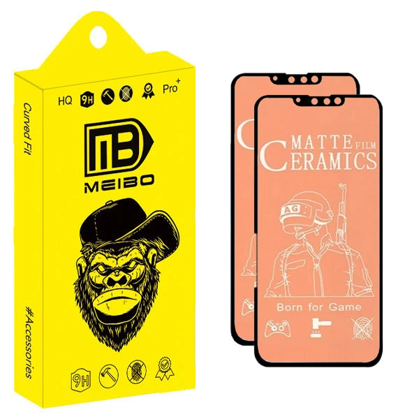 محافظ صفحه نمایش مات میبو مدل MAAT+مناسب برای گوشی موبایل اپل IPHONE 12/12PRO بسته دو عددی