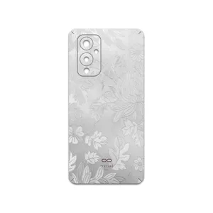 MAHOOT Silver-Wildflower Cover Sticker for OnePlus 9