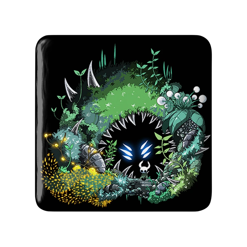 مگنت خندالو طرح بازی هالو نایت (Hollow Knight) مدل مربعی کد 32984