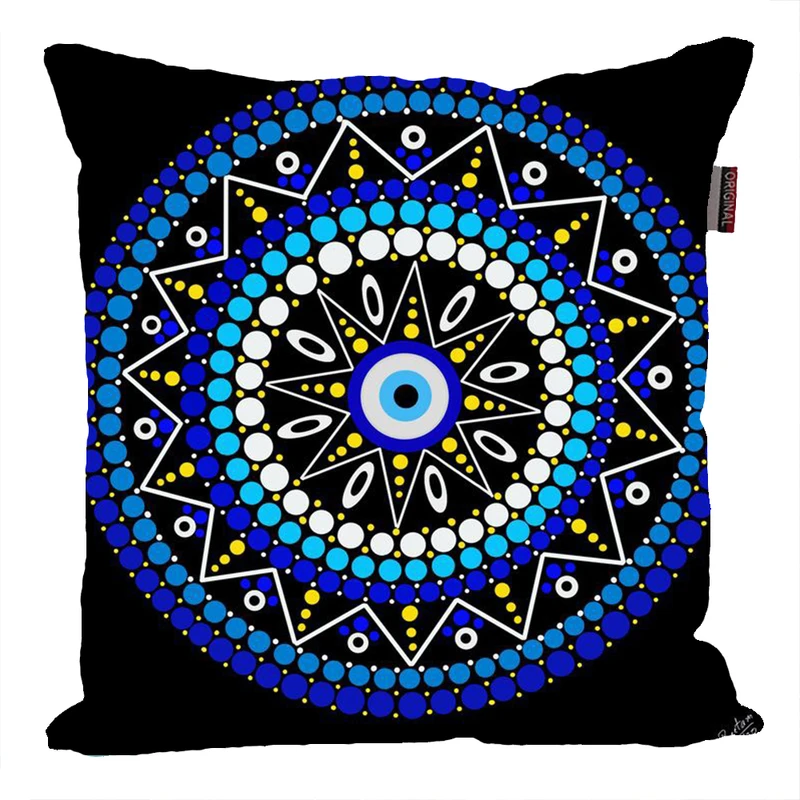 کوسن ناریکو مدل فانتزی طرح چشم نظر کد 05655