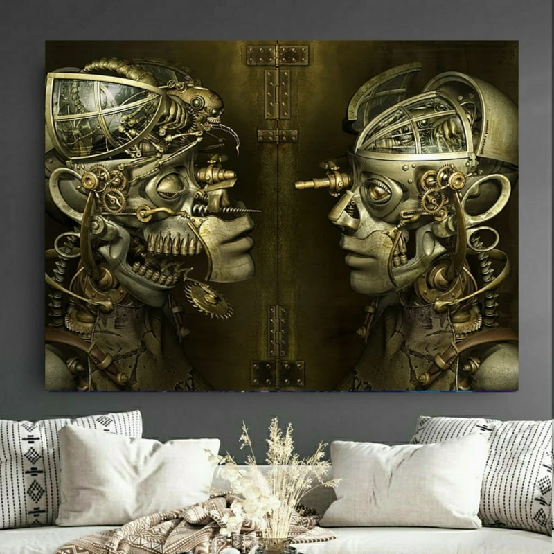 پوستر طرح سایبرپانک مدل سورئال کد FP105982