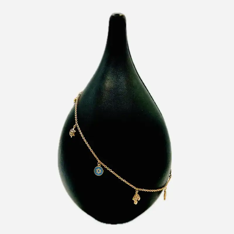 پابند نقره زنانه مدل NG8508