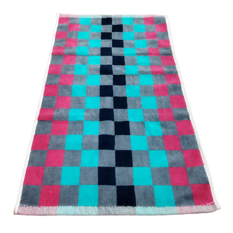 حوله دستی مدل شطرنجی سایز 40x80 سانتی متر