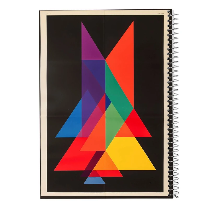 دفتر ژورنال نویسی 50 برگ مدوپد مدل نقطه ای طرح اشکال فانتزی کد DF16021