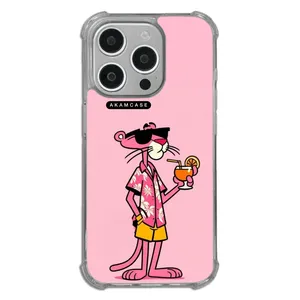 AKAM AMC-WTA15PRO-PINK PANTHER13 Cover For Apple iPhone 15 Pro