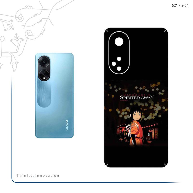 برچسب پوششی ماهوت مدل Spirited Away مناسب برای گوشی موبایل اپو A98