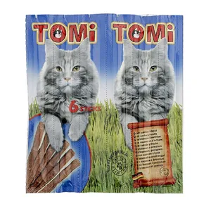  تشویقی گربه تامی مدل salmon& trout وزن 5 گرم بسته 6 عددی