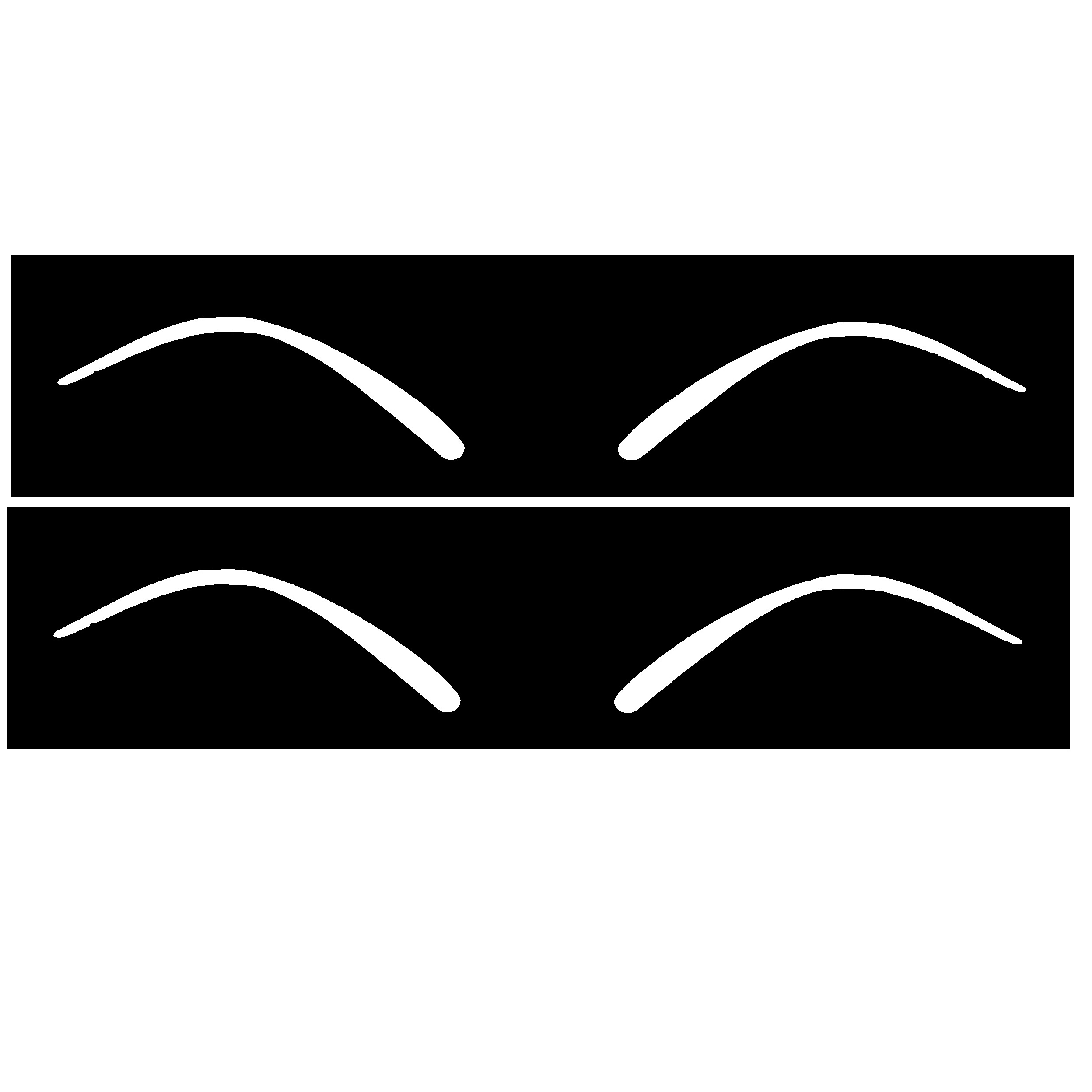 شابلون ابرو کد 129 مجموعه 2 عددی