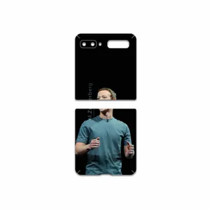 MAHOOT Mark-Zuckerberg Cover Sticker for Samsung Galaxy Z Flip