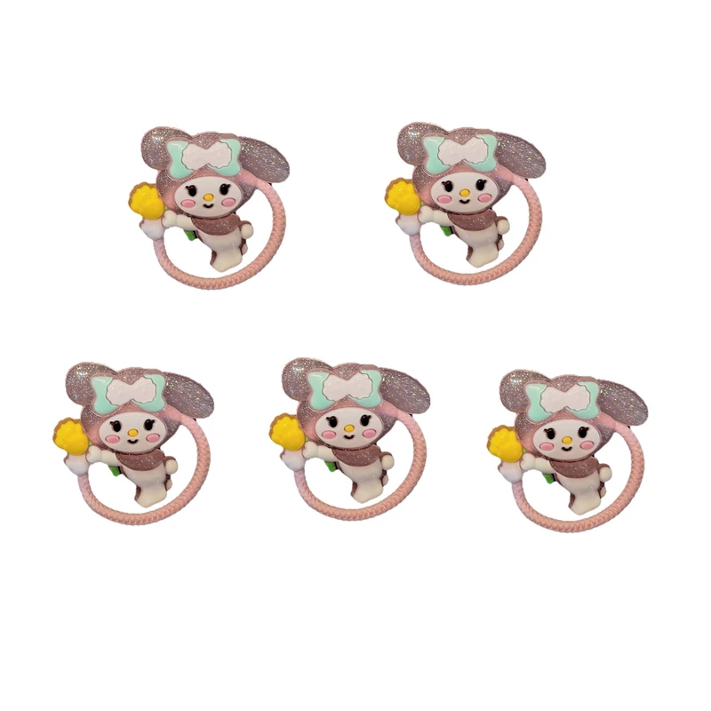 کش مو دخترانه مدل ملودی بسته 5 عددی