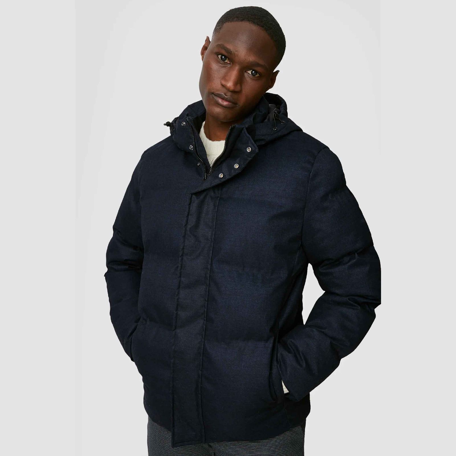 کاپشن مردانه سی اند ای مدل Funktionsjacke mit Kapuze -  - 3