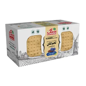 نان بیسکوئیت سنتی با تخم کتان - 380 گرم