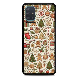 AKAM AMC-WSGA51-CHRISTMAS-21 Cover For Samsung Galaxy A51