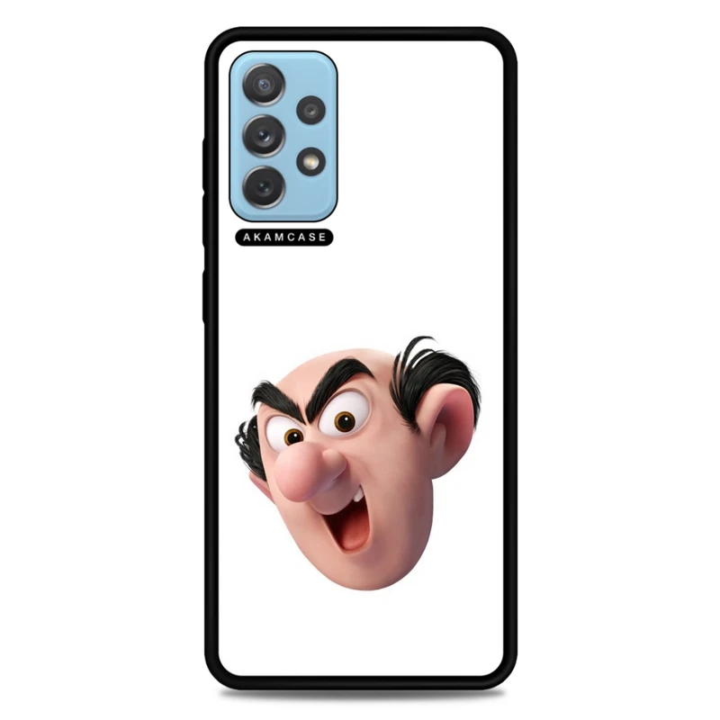 کاور آکام مدل AMC-WSGA72-SMURFS-14 مناسب برای گوشی موبایل سامسونگ Galaxy A72