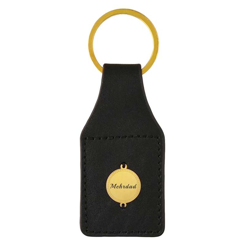 جاکلیدی طلا 18 عیار مردانه لیردا مدل اسم مهرداد  9012