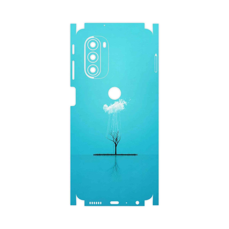 برچسب پوششی ماهوت مدل Minimal Tree-FullSkin مناسب برای گوشی موبایل موتورولا Moto G51 5G