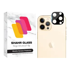 محافظ لنز دوربین  شهر گلس مدل FULLENSS مناسب برای گوشی موبایل اپل iPhone 12 Pro