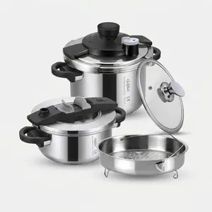 زودپز دوقلو جی فی نی مدل NEW-G02  گنجایش 6و 4 لیتر