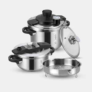 زودپز دوقلو جی فی نی مدل new-g02 گنجایش 6و 4 لیتر