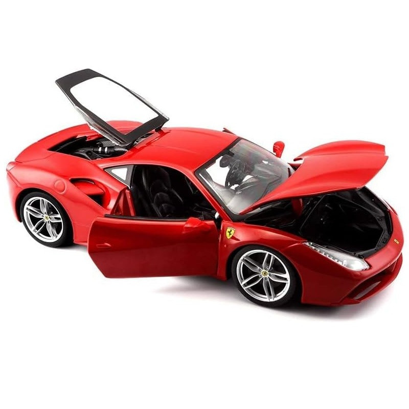 ماکت ماشین بوراگو مدل FERRARI 488 GTB COUPE 2015