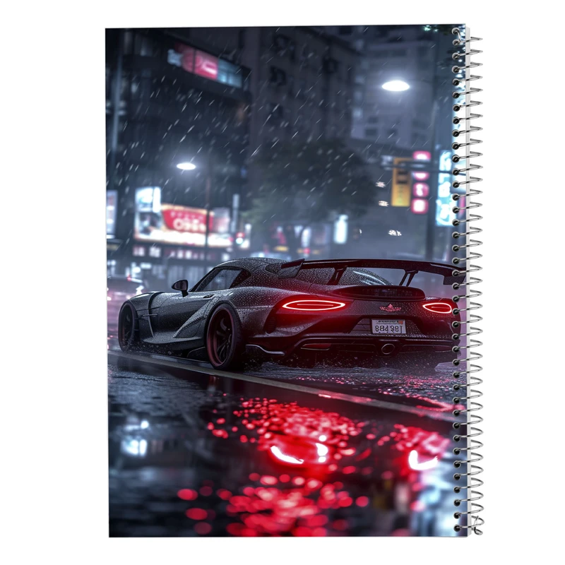 دفتر مشق 100 برگ مدوپد مدل need for speed کد DF13593