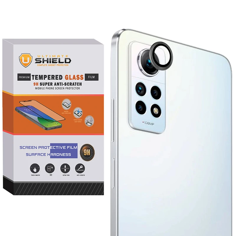محافظ لنز دوربین آلتیمیت شیلد مدل Ring-Metal-UL مناسب برای گوشی موبایل شیائومی Redmi Note 12 Pro 4G
