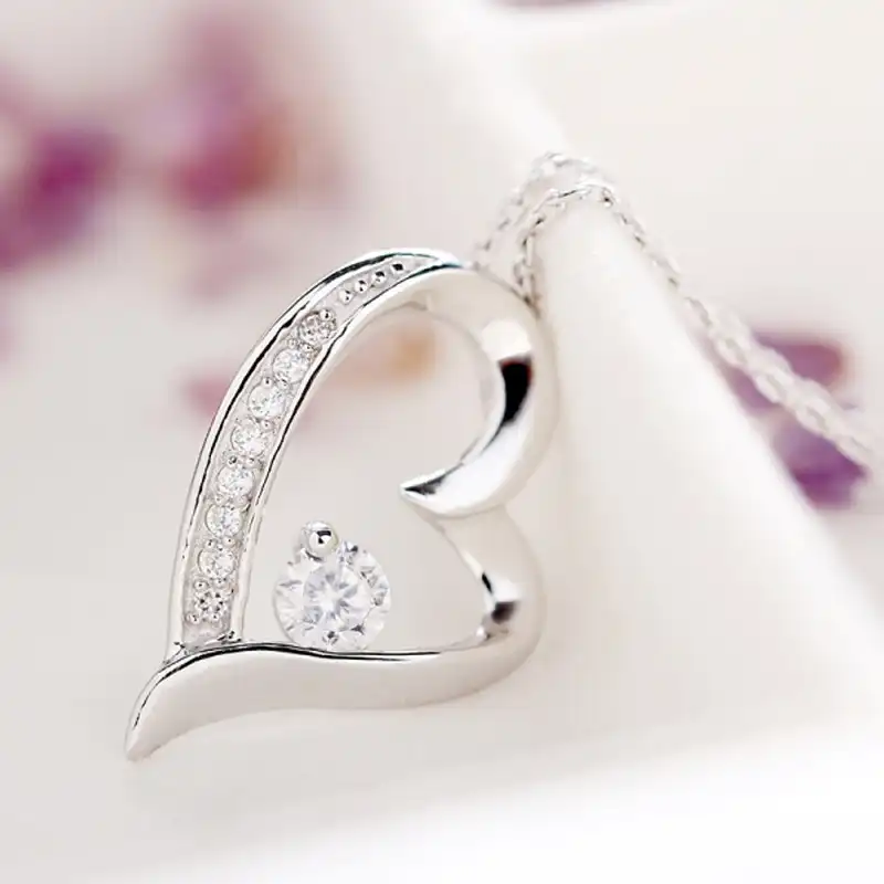 گردنبند نقره زنانه شهر جواهر مدل SJ-N059