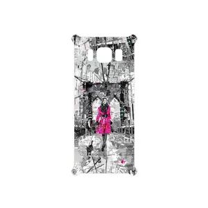 MAHOOT Collage of Catwalk Bridge Cover Sticker for Samsung Galaxy S8 Active