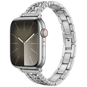 Sprig band model Diamond Carti suitable for Apple watch 42/44/45/46/49mm Series Se/1/2/3/4/5/6/7/8/9/10/Ultra/Ultra2