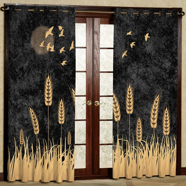 پرده مدل چاپی هازان پانچی کد 264 سایز 200x140 سانتی متر