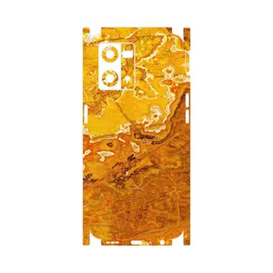 MAHOOT Gold Marble-FullSkin Cover Sticker for Oppo Reno 8 4G