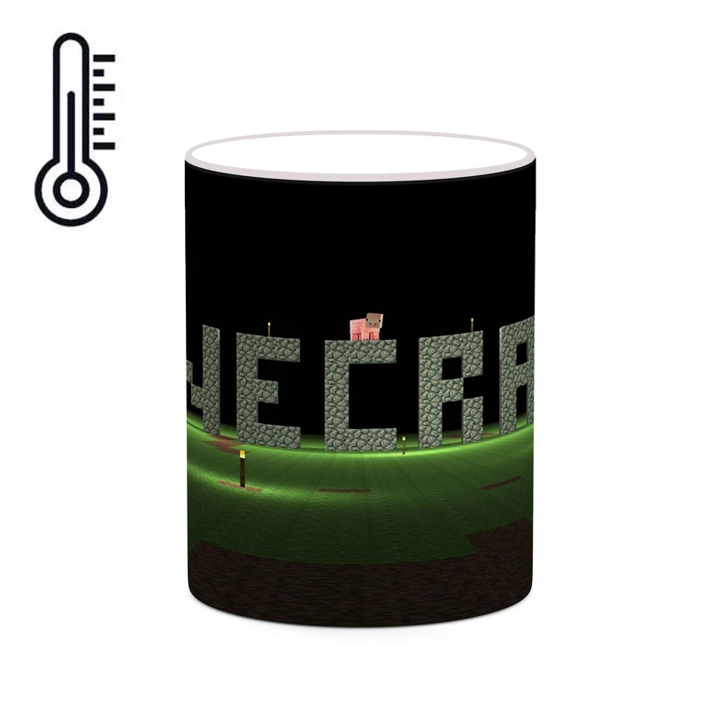 ماگ حرارتی کاکتی طرح ماینکرافت minecraft مدل mgh41243